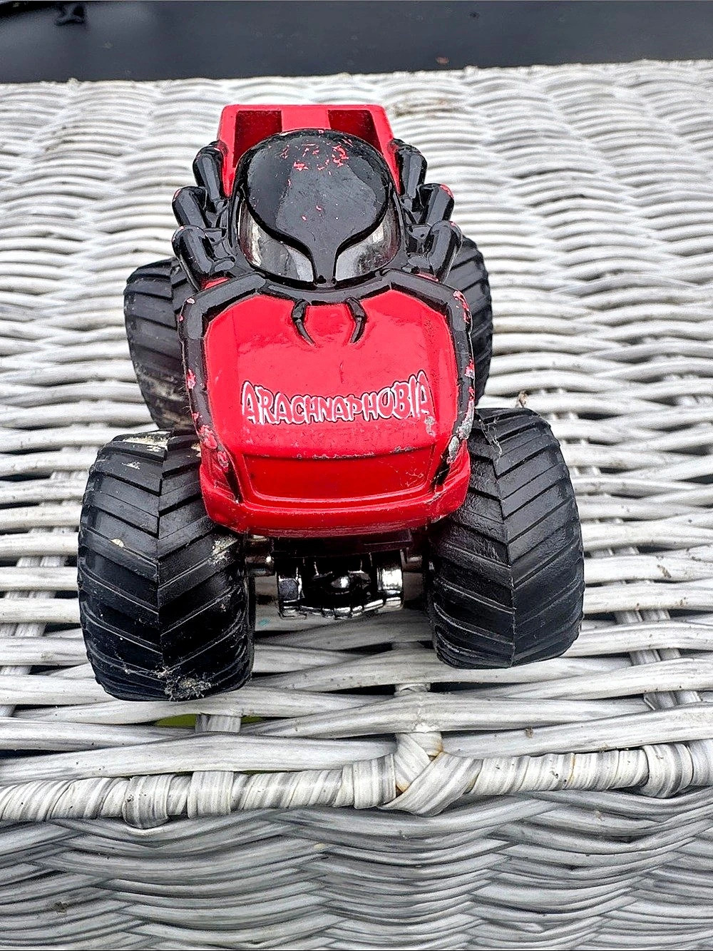 Hot Wheels Arachnophobia Monster Truck Red & Black
